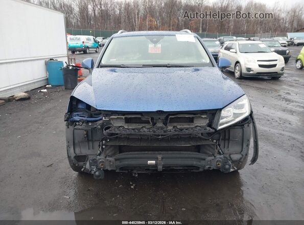 WVGEF9BP9GD003397 2016 VOLKSWAGEN TOUAREG Синий Вид панели приборов