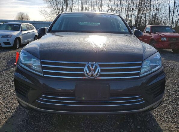 WVGEP9BP2GD001536 2016 VOLKSWAGEN TOUAREG Черный Вид спереди
