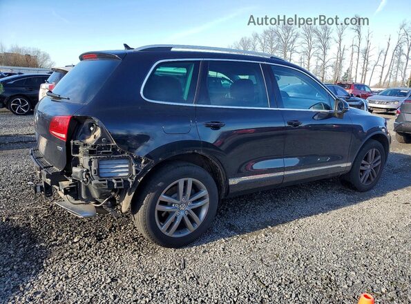 WVGEP9BP2GD001536 2016 VOLKSWAGEN TOUAREG Черный Задняя правая четверть