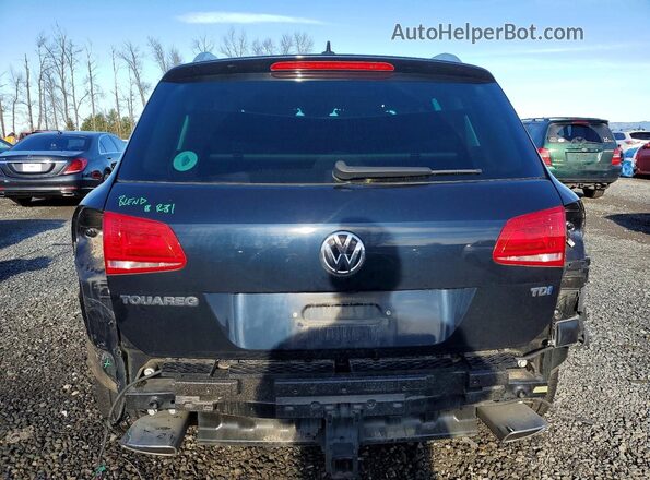 WVGEP9BP2GD001536 2016 VOLKSWAGEN TOUAREG Черный Вид сзади