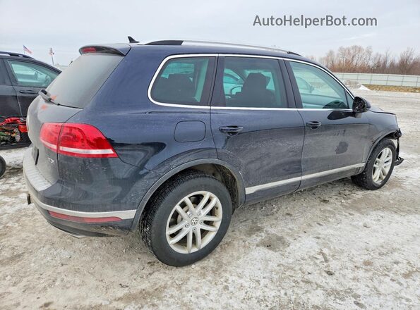 WVGEP9BP5GD005967 2016 VOLKSWAGEN TOUAREG Синий Задняя правая четверть