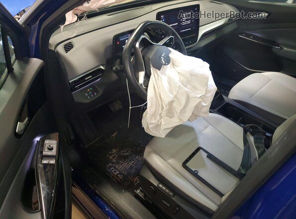 WVGGNPE28NP047290 2022 VOLKSWAGEN ID.4 Blue Widok deski rozdzielczej