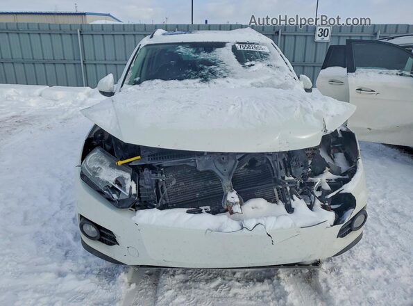 WVGJV7AX5GW592766 2016 VOLKSWAGEN TIGUAN Белый Вид спереди