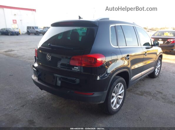 WVGSV7AX9HK021438 2017 VOLKSWAGEN TIGUAN Black Հետևի աջ