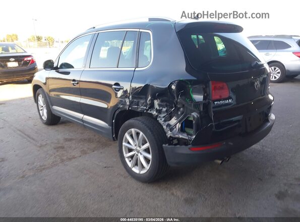 WVGSV7AX9HK021438 2017 VOLKSWAGEN TIGUAN Black Հետևի ձախ