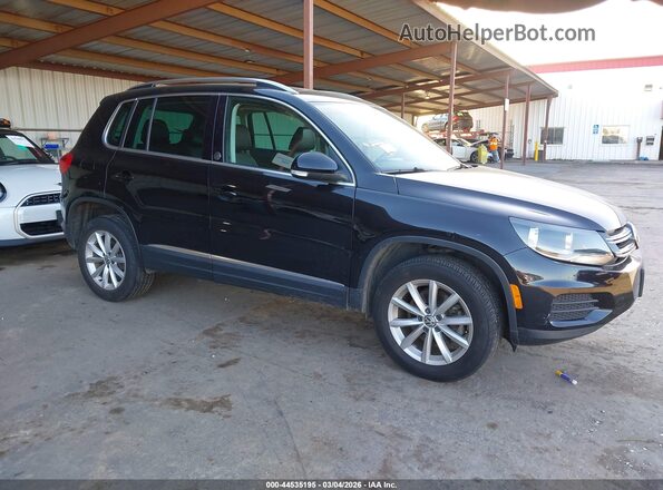 WVGSV7AX9HK021438 2017 VOLKSWAGEN TIGUAN Black Առջևի աջ