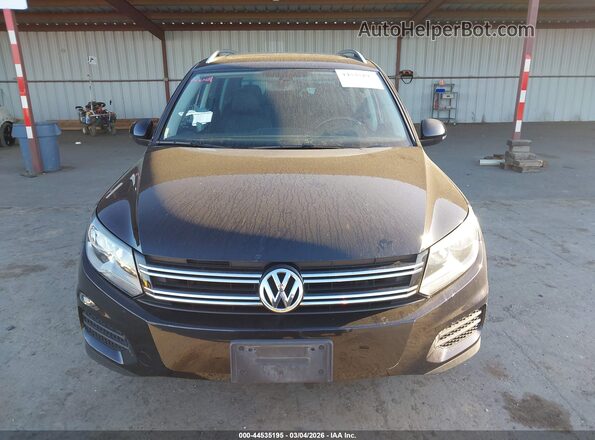 WVGSV7AX9HK021438 2017 VOLKSWAGEN TIGUAN Black Սալոնի հետևի տեսք