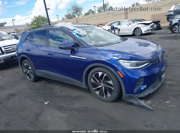 WVGTMPE23MP037735 2021 VOLKSWAGEN ID.4 Синий Панорамный вид салона 360°