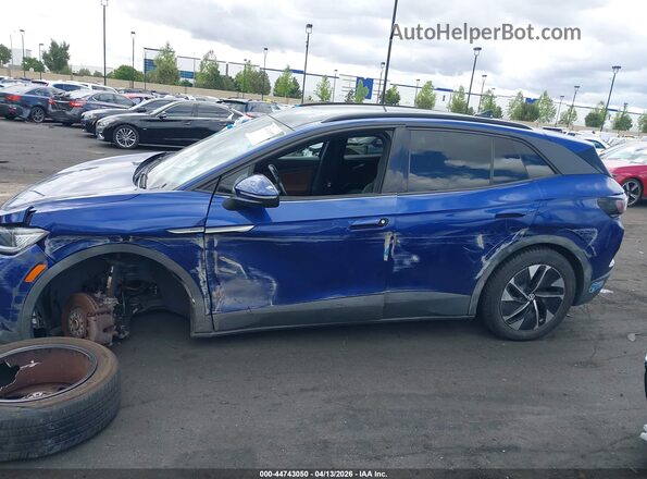 WVGTMPE23MP037735 2021 VOLKSWAGEN ID.4 Синий 