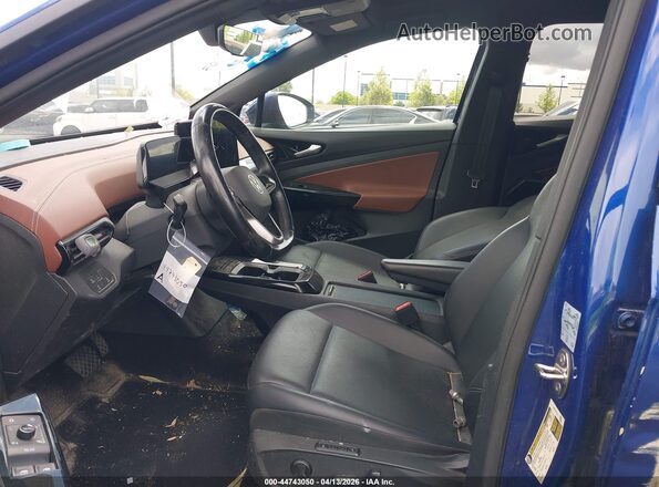 WVGTMPE23MP037735 2021 VOLKSWAGEN ID.4 Синий Вид салона спереди