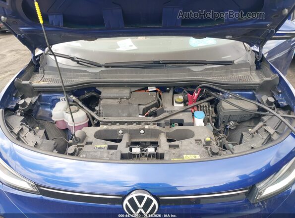 WVGTMPE23MP037735 2021 VOLKSWAGEN ID.4 Синий Вид сзади