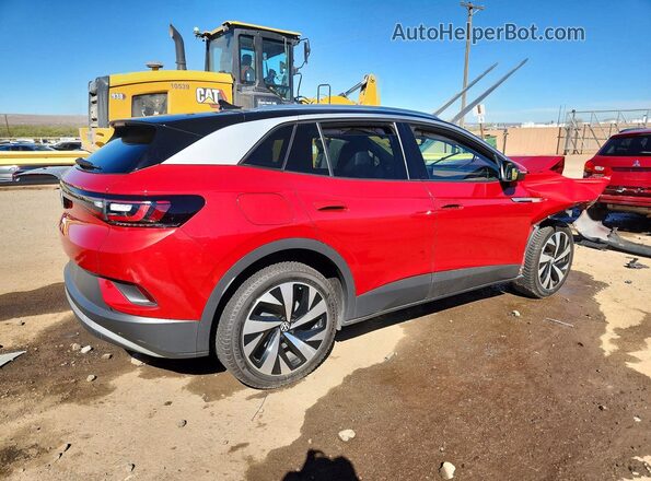 WVGUNPE20NP071764 2022 VOLKSWAGEN ID.4 Red Задня права чверть