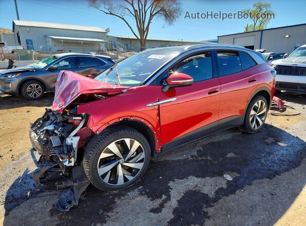 WVGUNPE20NP071764 2022 VOLKSWAGEN ID.4 Red Передня ліва чверть