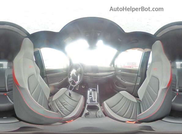 WVW3A7CD9PW157485 2023 VOLKSWAGEN GTI Gray Widok naklejki z numerem VIN