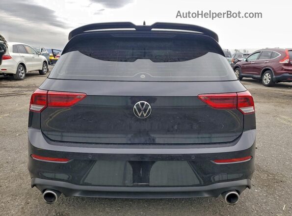 WVW3A7CDXPW154966 2023 VOLKSWAGEN GTI Black Widok z tyłu
