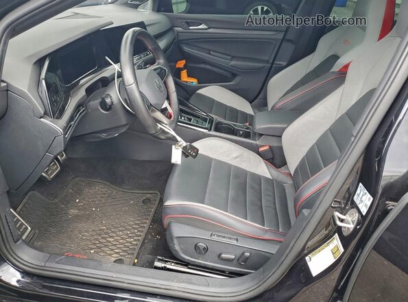 WVW3A7CDXPW154966 2023 VOLKSWAGEN GTI Black Widok wnętrza z przodu
