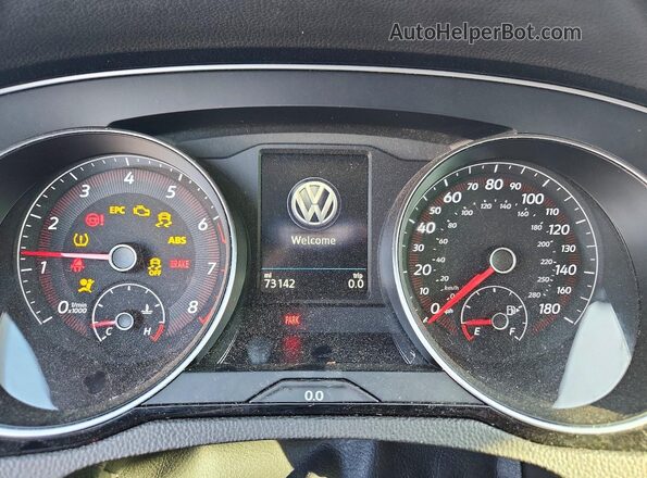 WVWAR7AN2LE012851 2020 VOLKSWAGEN ARTEON Черный Вид щитка приборов