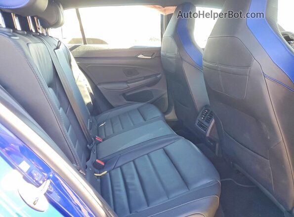 WVWBB7CD0PW196023 2023 VOLKSWAGEN GOLF Синий Вид задних сидений