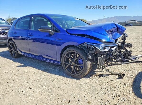 WVWBB7CD0PW196023 2023 VOLKSWAGEN GOLF Синий Передняя правая четверть