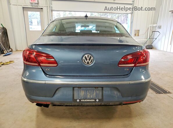 WVWBN7AN0GE519320 2016 VOLKSWAGEN CC Синий Вид сзади