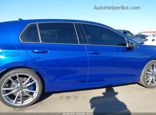 WVWFB7CD4RW187846 2024 VOLKSWAGEN GOLF Синий Вид задней части салона