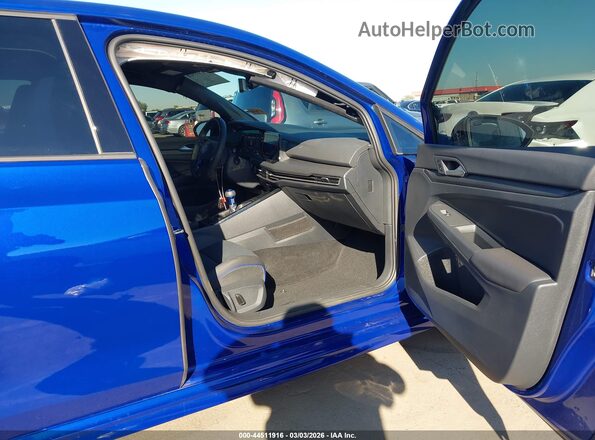 WVWFB7CD4RW187846 2024 VOLKSWAGEN GOLF Синий Вид салона спереди