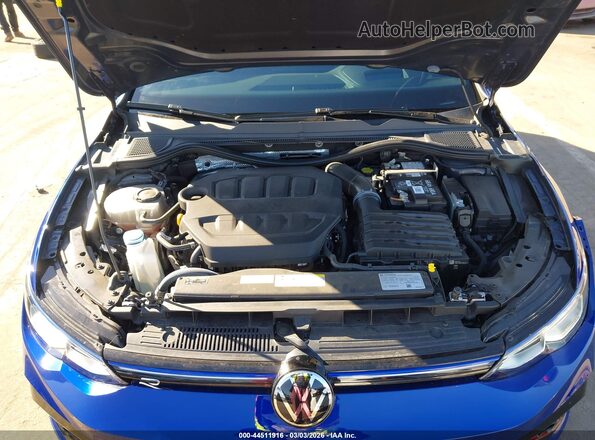 WVWFB7CD4RW187846 2024 VOLKSWAGEN GOLF Синий Вид сзади