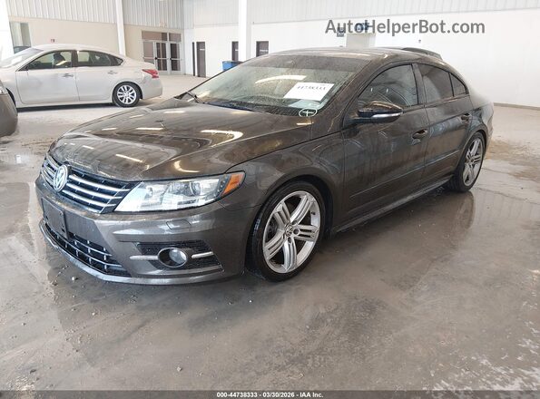 WVWFP7AN1HE501857 2017 VOLKSWAGEN CC Коричневый Передняя левая четверть