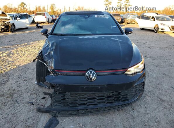 WVWGA7CD7RW214156 2024 VOLKSWAGEN GTI Black Widok z przodu