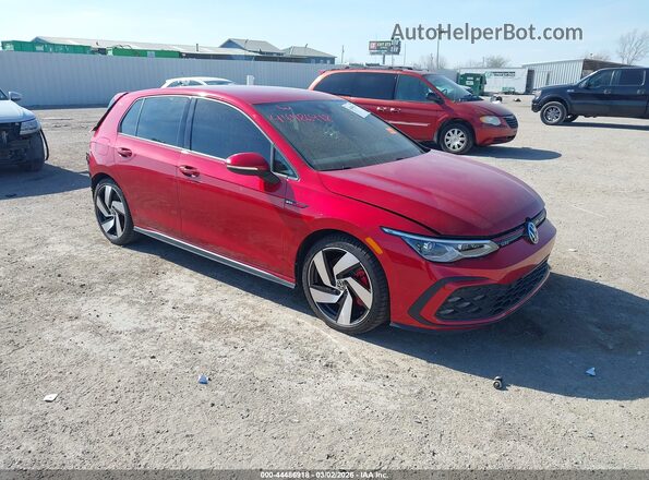 WVWHA7CD9PW124640 2023 VOLKSWAGEN GOLF Красный Передняя правая четверть