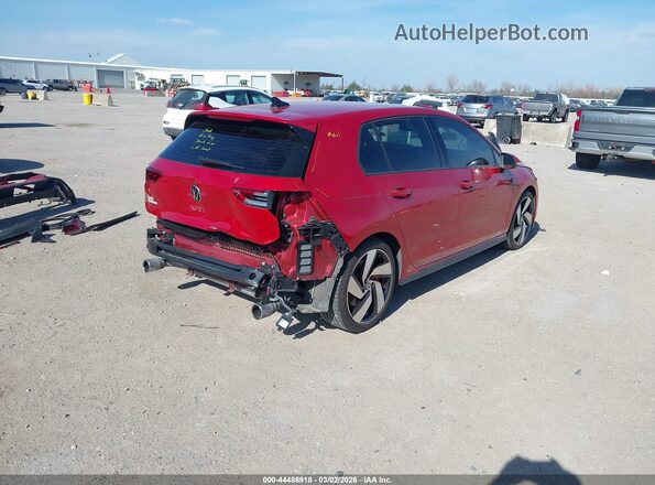WVWHA7CD9PW124640 2023 VOLKSWAGEN GOLF Красный Задняя правая четверть