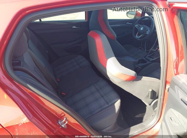 WVWHA7CD9PW124640 2023 VOLKSWAGEN GOLF Красный Вид наклейки с VIN-кодом