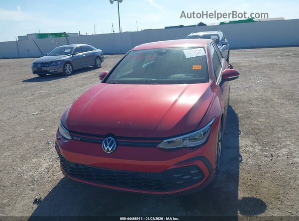 WVWHA7CD9PW124640 2023 VOLKSWAGEN GOLF Красный Вид задней части салона