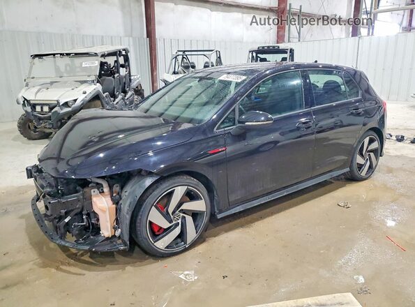 WVWN87CD8NW124348 2022 VOLKSWAGEN GTI Black Передня ліва чверть