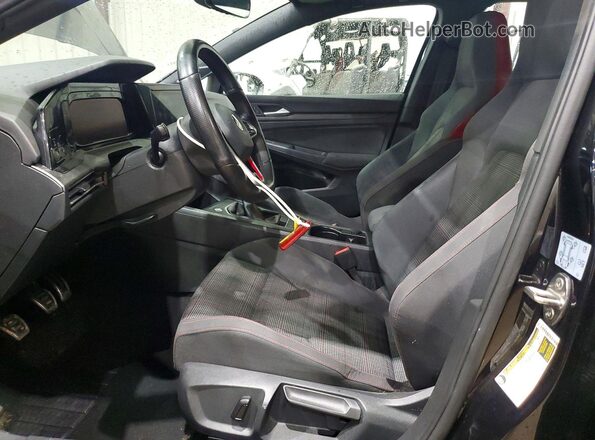 WVWN87CD8NW124348 2022 VOLKSWAGEN GTI Black Вид салону спереду