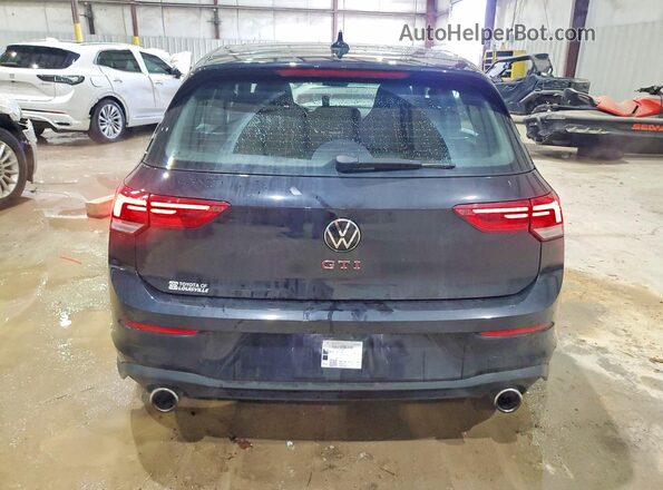 WVWN87CD8NW124348 2022 VOLKSWAGEN GTI Black Вид ззаду