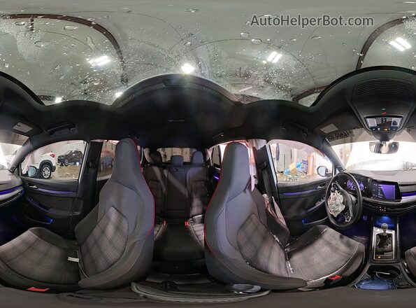 WVWS87CDXNW221053 2022 VOLKSWAGEN GTI White VIN კოდის სტიკერის ხედი