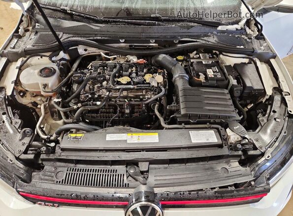 WVWS87CDXNW221053 2022 VOLKSWAGEN GTI White უკანა სალონის ხედი