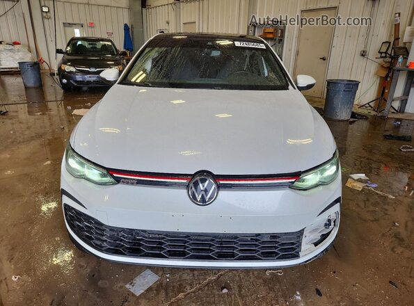 WVWS87CDXNW221053 2022 VOLKSWAGEN GTI White წინა ხედი