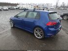 2017 Volkswagen Golf R 4-door W/dcc   Navigation Синий vin: WVWVF7AU2HW134595