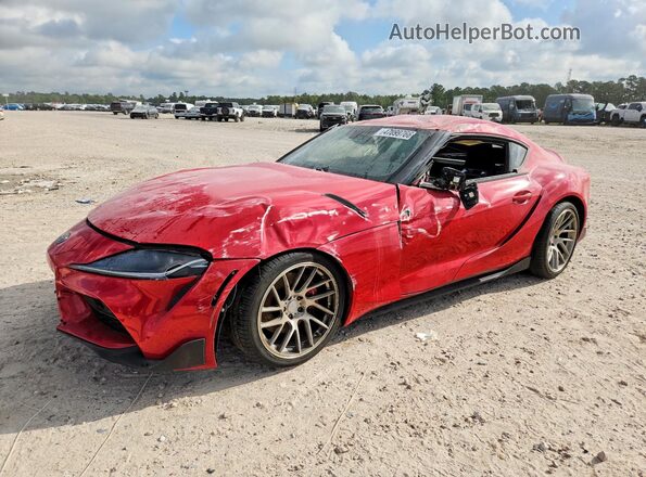 WZ1DB0C01MW039210 2021 TOYOTA GR Красный Передняя левая четверть