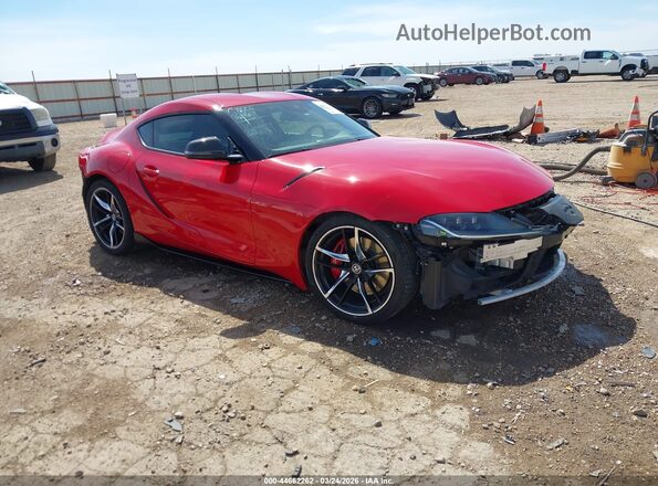 WZ1DB0C04MW034910 2021 TOYOTA GR SUPRA Red Przód prawy