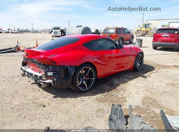 WZ1DB0C04MW034910 2021 TOYOTA GR SUPRA Red Tył prawy