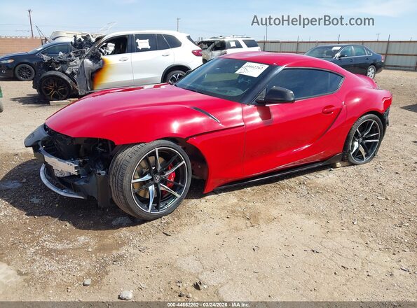 WZ1DB0C04MW034910 2021 TOYOTA GR SUPRA Red Przód lewy
