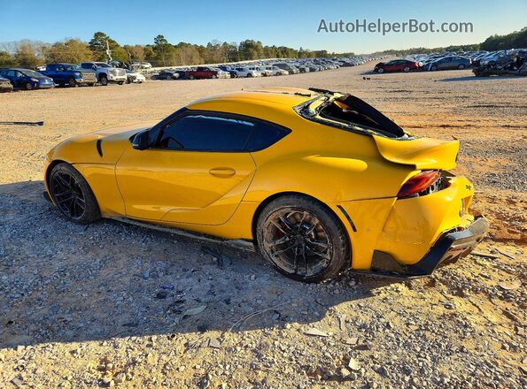 WZ1DB0C05MW040604 2021 TOYOTA SUPRA Yellow Tył lewy