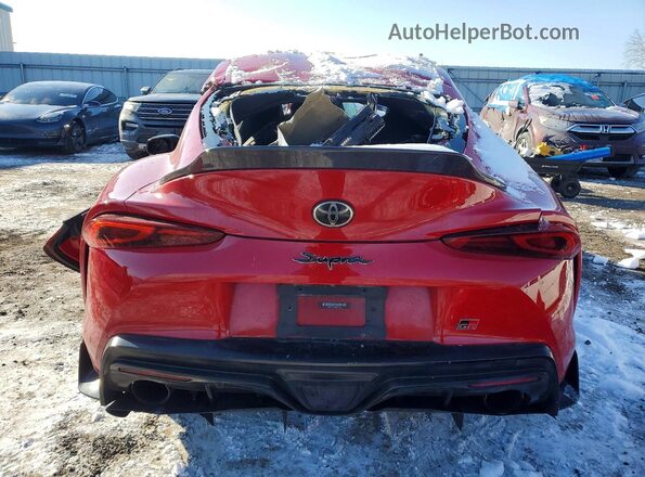 WZ1DB2C04MW040508 2021 TOYOTA GR Red Widok z tyłu