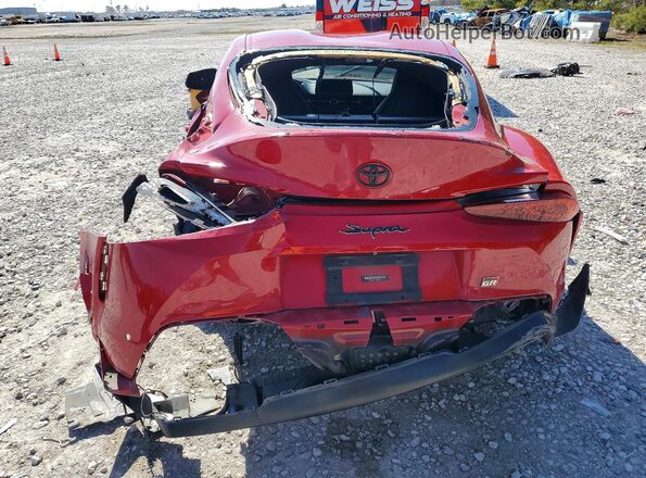 WZ1DB4C01LW030139 2020 TOYOTA GR Red უკანა სავარძლების ხედი