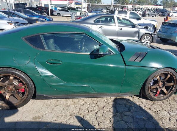 WZ1DB4C05LW021802 2020 TOYOTA GR SUPRA Green Вид задньої частини салону
