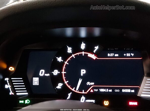 WZ1DB4C08LW022328 2020 TOYOTA GR SUPRA Black Vista de los asientos traseros