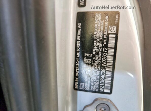 WZ1DB4C09LW026372 2020 TOYOTA GR Серебряный Вид подкапотного пространства